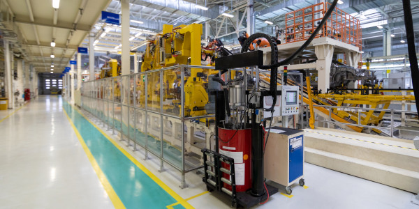 Células Robotizadas La Font d'en Carròs · Célula Robotizada para Industria del Automóvil / Aeronáutica