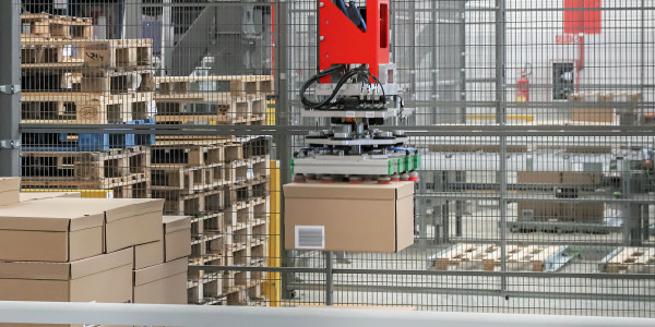 Robots Industriales / Robotización / Cobots Pedralba · Robot Paletizador y Despaletizador de Cajas